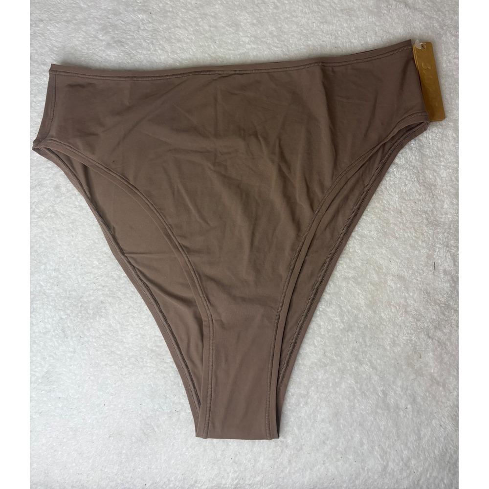 SKIMS Fits Everybody High Waisted Thong Umber Brown PN-CBR-2029 Size 4X NWT
